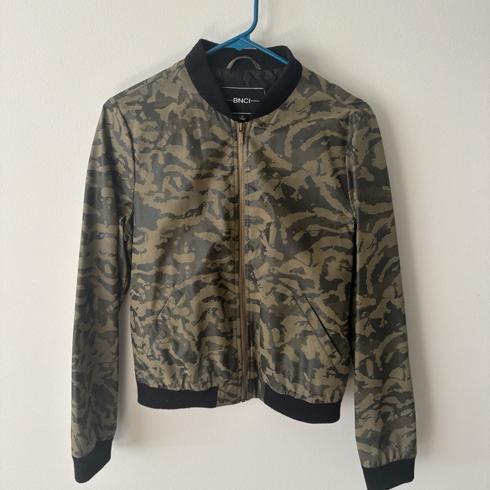 BNCI Women's Camouflage Bomber Jacket